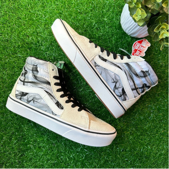 Vans Comfycush Sk8 Hi After Dark White / Black - Picture 6 of 8